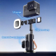 Support PTZ De Bureau Pour Smartphone Avec Suivi Automatique À 360° Sans Application Base Antidérapante Et Design Pliable - w...