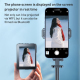 Perche À Selfie Avec Trépied Stabilisée Avec Écran LCD Retour Vidéo WiFi Et Hauteur 170 Cm - www.yonis-shop.com