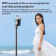 Perche À Selfie Avec Trépied Stabilisée Avec Écran LCD Retour Vidéo WiFi Et Hauteur 170 Cm - www.yonis-shop.com
