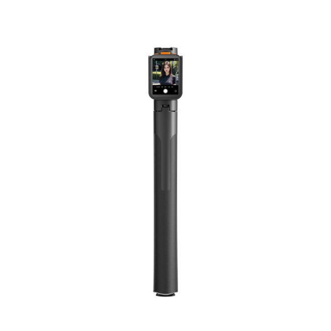 Perche À Selfie Sur Trépied Avec Écran HD 2 Pouces Intégré 180 Cm Double Télécommande WiFi Pour Diffusion En Direct - www.yon...