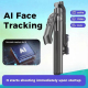Gimbal Smartphone Avec Suivi Facial Rotation 360° Trépied Extensible 1,83 M Télécommande Bluetooth Autonomie 4 À 6 H - www.yo...