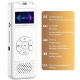 Lecteur MP3 MP4 Bluetooth Avec Écran Numérique Haut Parleur Intégré Radio FM Batterie 200mAh Et Carte TF Non Incluse - www.yo...