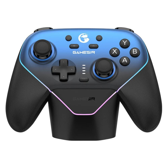 Manette De Jeu Sans Fil Tri Mode Pour PC Steam Switch iOS Android Avec Gâchettes Hall Et Base De Charge - www.yonis-shop.com