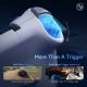 Manette Gaming Pour Smartphone USB Type C Avec Joysticks Hall Effect Boutons Mécaniques Et 2 Boutons Arrière Programmables - ...