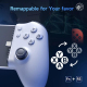 Manette Gaming Pour Smartphone USB Type C Avec Joysticks Hall Effect Boutons Mécaniques Et 2 Boutons Arrière Programmables - ...