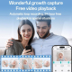 Babyphone Vidéo Pour Bébé Avec Caméra Écran LCD 5 Pouces WiFi Vision Nocturne 940 Nm Et Détection Des Pleurs - www.yonis-shop...
