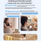 Babyphone Vidéo Pour Bébé Avec Caméra Écran LCD 5 Pouces WiFi Vision Nocturne 940 Nm Et Détection Des Pleurs - www.yonis-shop...