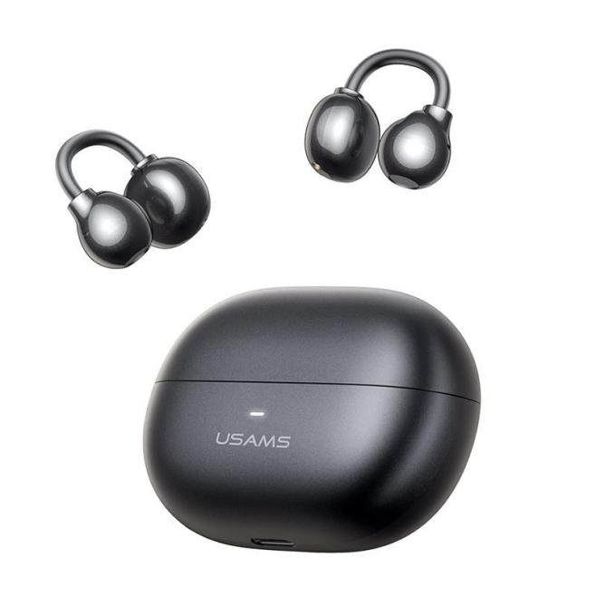 Écouteurs Bluetooth Sans Fil À Clip Non Intra Auriculaires Avec Perception Environnementale Et Autonomie De 6 À 7 Heures - ww...