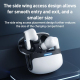 Écouteurs Sans Fil Bluetooth Intra Auriculaires Pour Appels Et Musique Avec Réduction De Bruit ENC Protection IPX4 Autonomie ...