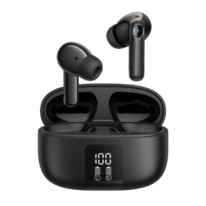 Écouteurs Bluetooth Sans Fil Avec Réduction De Bruit Active Jusqu’à 38 dB Autonomie 28 Heures Bluetooth 5.4 IPX4 - www.yonis-...