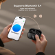 Écouteurs Bluetooth Sans Fil Avec Réduction De Bruit Active Jusqu’à 38 dB Autonomie 28 Heures Bluetooth 5.4 IPX4 - www.yonis-...
