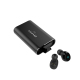 Casque Bluetooth Sans Fil Binaural Mini Pour Appels Et Musique Avec Boîtier De Charge Batterie De Secours 1800 mAh Et Connexi...