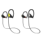 Écouteur Bluetooth Stéréo Sport IPX4 Anti Transpiration Réduction De Bruit CVC Autonomie 6 Heures Appels 8 Heures - www.yonis...