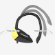 Écouteur Bluetooth Stéréo Sport IPX4 Anti Transpiration Réduction De Bruit CVC Autonomie 6 Heures Appels 8 Heures - www.yonis...