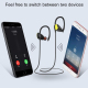 Écouteur Bluetooth Stéréo Sport IPX4 Anti Transpiration Réduction De Bruit CVC Autonomie 6 Heures Appels 8 Heures - www.yonis...