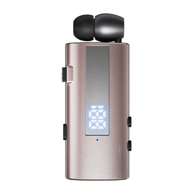 Écouteurs Bluetooth Sans Fil À Clip 50 Heures D’Autonomie Charge À 90% En 15 Minutes Affichage LED Connexion À Deux Téléphone...
