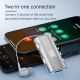 Écouteurs Bluetooth Sans Fil À Clip 50 Heures D’Autonomie Charge À 90% En 15 Minutes Affichage LED Connexion À Deux Téléphone...