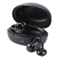 Écouteurs Bluetooth À Clip D’Oreille Pour Appels Et Musique Réduction Du Bruit Faible Latence Double Connexion 8 Heures