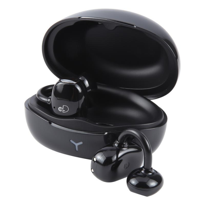Écouteurs Bluetooth À Clip D’Oreille Pour Appels Et Musique Réduction Du Bruit Faible Latence Double Connexion 8 Heures - www...