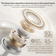 Écouteurs Bluetooth À Clip D’Oreille Pour Appels Et Musique Réduction Du Bruit Faible Latence Double Connexion 8 Heures - www...