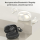 Écouteurs Bluetooth À Clip D’Oreille Pour Appels Et Musique Réduction Du Bruit Faible Latence Double Connexion 8 Heures - www...