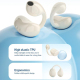 Écouteurs Sans Fil À Clip D’Oreille Bluetooth 5.4 Avec Son Surround À 360° Environ 6 Heures Et Port Type-C - www.yonis-shop.com