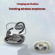 Écouteurs Bluetooth À Conduction Aérienne Open Ear Pour Le Sport IPX5 Avec Boîtier À Écran Numérique Transparent - www.yonis-...