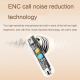 Écouteurs Sans Fil Bluetooth Pour Musique Et Appels Réduction De Bruit ENC Doubles Microphones IPX4 7 Heures - www.yonis-shop...