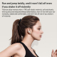 Écouteurs Bluetooth Sans Fil À Clip Pour Sport IPX5 Autonomie 7h30 Réduction De Bruit ENC Recharge USB-C - www.yonis-shop.com