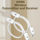 Transmetteur Récepteur HDMI Sans Fil Pour Duplication D’Écran Sur TV Et Projecteur Plug And Play 50 m 1920 x 1080p - www.yoni...