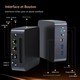 Mini PC Windows 11 Puissant Avec Processeur AMD Ryzen 7 et Graphiques Radeon 780M 16GB RAM 512GB SSD WiFi 6 et Connectivité 8...