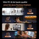 Mini PC Windows 11 Puissant Avec Processeur AMD Ryzen 7 et Graphiques Radeon 780M 16GB RAM 512GB SSD WiFi 6 et Connectivité 8...