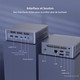 Mini PC Windows 11 Compact Intel N95 16 Go RAM 512 Go SSD Wi-Fi 5G Bluetooth et Gigabit Ethernet - www.yonis-shop.com