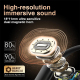 Écouteurs Bluetooth Sans Fil Open Ear Pour Musique Et Appels Conduction Directionnelle IPX5 Autonomie 35 Heures - www.yonis-s...