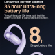 Écouteurs Bluetooth Sans Fil Open Ear Pour Musique Et Appels Conduction Directionnelle IPX5 Autonomie 35 Heures - www.yonis-s...