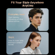 Écouteurs Bluetooth Sans Fil Open Ear Pour Musique Et Appels Conduction Directionnelle IPX5 Autonomie 35 Heures - www.yonis-s...