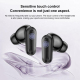 Écouteurs Bluetooth Intra Auriculaires Pour Musique Et Appels Microphone HD Avec Réduction Du Bruit 5 Heures D’Autonomie - ww...