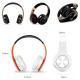 Casque Bluetooth Pliable Stéréo Avec Lecteur MP3 Carte TF 32 Go Réduction Active Du Bruit Et Microphone - www.yonis-shop.com