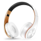 Casque Bluetooth Pliable Stéréo Avec Lecteur MP3 Carte TF 32 Go Réduction Active Du Bruit Et Microphone - www.yonis-shop.com