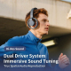 Casque Bluetooth Circum-Auriculaire Réduction Du Bruit ENC Son Stéréo Haute Résolution Autonomie 15 À 20 Heures Pliable - www...