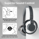 Casque Bluetooth Circum-Auriculaire Réduction Du Bruit ENC Son Stéréo Haute Résolution Autonomie 15 À 20 Heures Pliable - www...