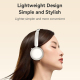 Casque Audio Sans Fil Circumaural ANC Et ENC Bluetooth 5.4 Autonomie 120 Heures Son Spatial 3D - www.yonis-shop.com