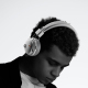 Casque Audio Bluetooth Sans Fil Circum-Auriculaire Avec Microphone Réduction De Bruit Autonomie 80 Heures Son Spatial 3D Plia...