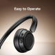 Casque Audio Sans Fil À Réduction De Bruit Active ANC Bluetooth 5.3 40 Heures D’Autonomie Conducteurs 40 Mm - www.yonis-shop.com