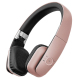 Casque Bluetooth Sans Fil Pliable Rose Gold Avec Bluetooth 6.0 Autonomie 25 Heures Connexion Deux Appareils Simultanée - www....