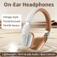 Casque Bluetooth Sans Fil Pliable Rose Gold Avec Bluetooth 6.0 Autonomie 25 Heures Connexion Deux Appareils Simultanée - www....