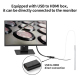 Microscope Électronique Industriel USB Pour Inspection Résolution 1600 x 1200 Grossissement 500x Éclairage LED IP65 - www.yon...