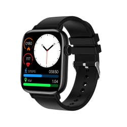 Montre Connectée Avec Appels Bluetooth Suivi Cardiaque Écran HD 1,9 Pouce Autonomie 3 À 5 Jours Compatible Android IOS