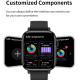 Montre Connectée Avec Appels Bluetooth Suivi Cardiaque Écran HD 1,9 Pouce Autonomie 3 À 5 Jours Compatible Android IOS - www....