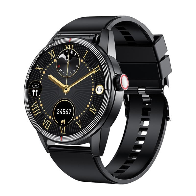 Montre Connectée Avec Écouteurs TWS Appels Bluetooth Suivi Cardiaque Et Oxygène Écran 360x360 IP67 - www.yonis-shop.com